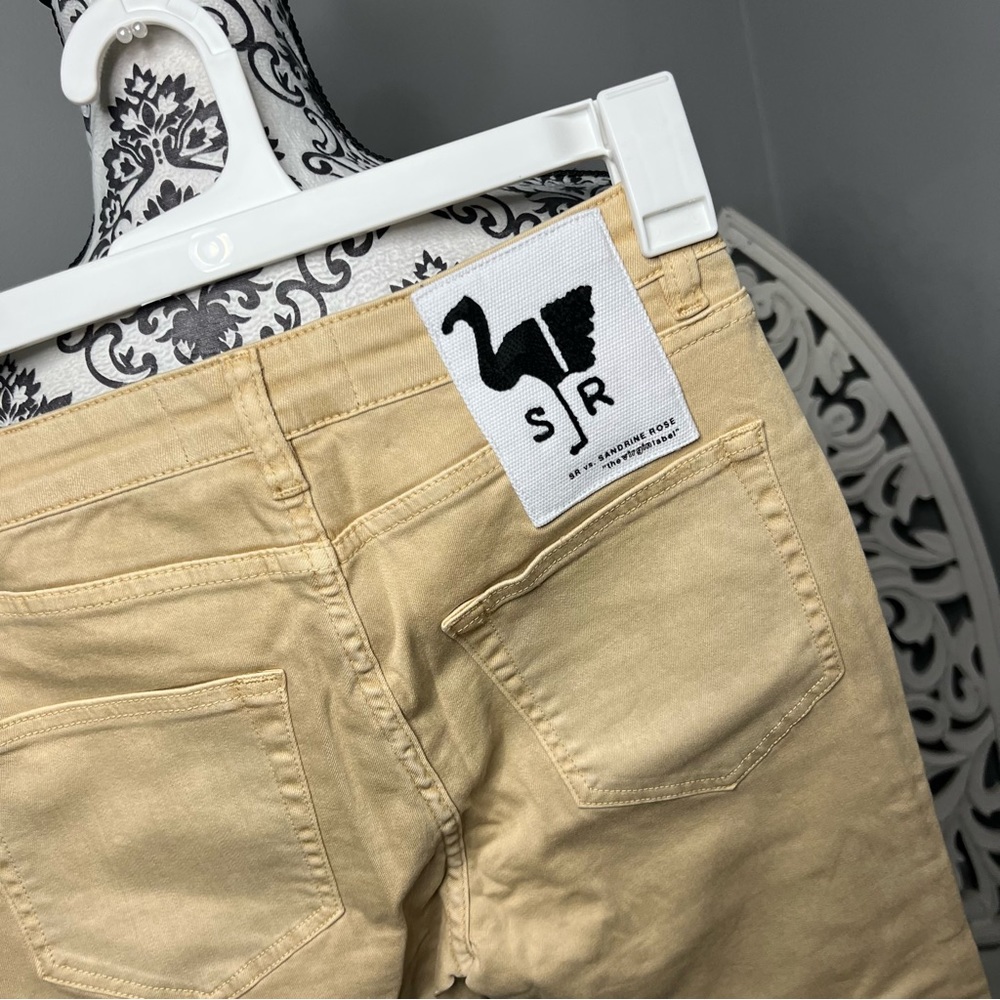Free People x Sandrine Rose Medium Skinny Jean Size 26 NWT Sunflower - Picture 8 of 12